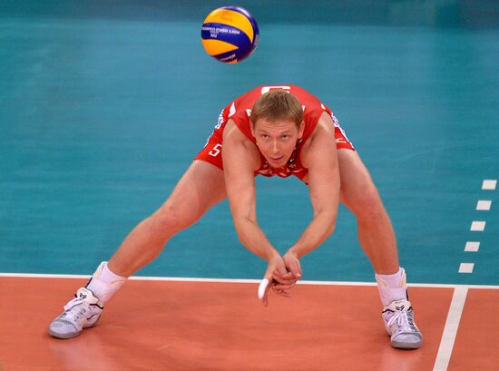 2014 FIVB Volleyball Men's World Championship. Brazil vs. Russia