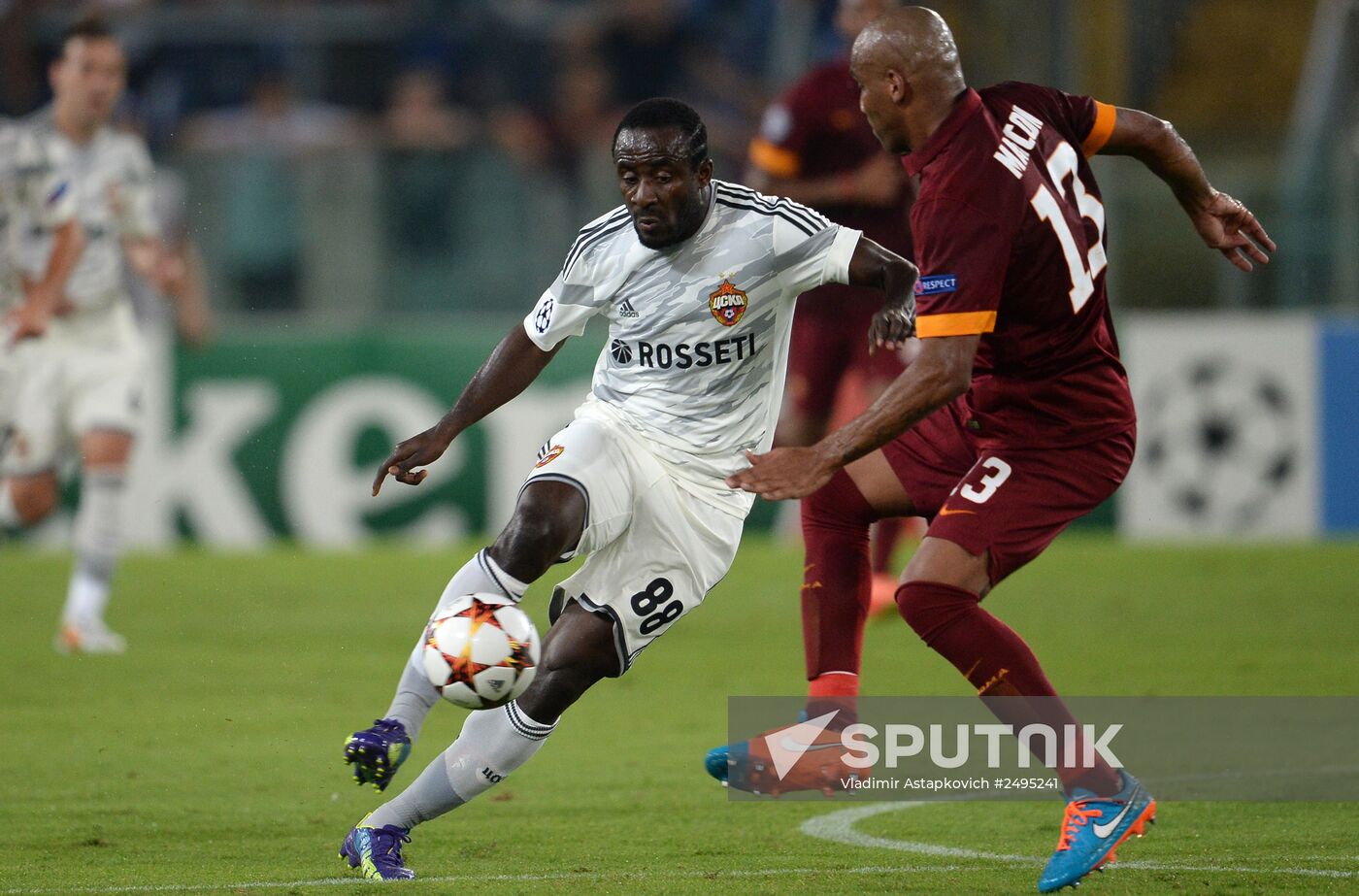 Football. UEFA Champions League. Roma vs. CSKA