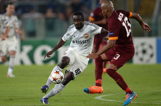 Football. UEFA Champions League. Roma vs. CSKA