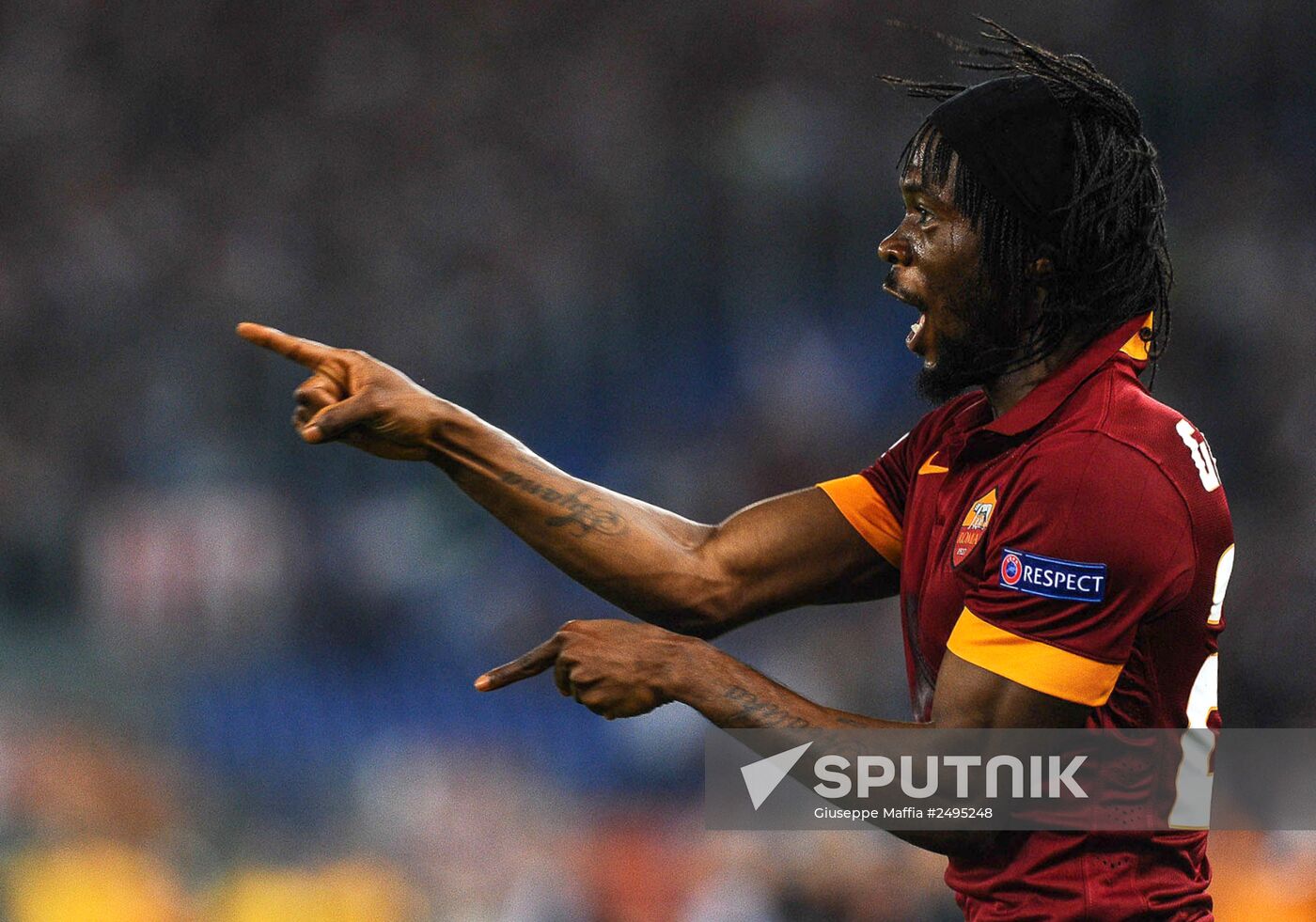 Football. UEFA Champions League. Roma vs. CSKA