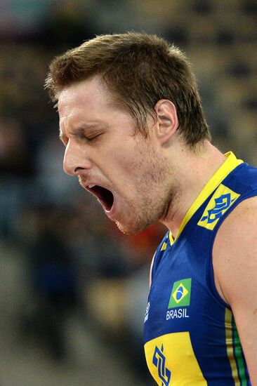 Volleyball. World Championship. Men. Brazil vs. Russia