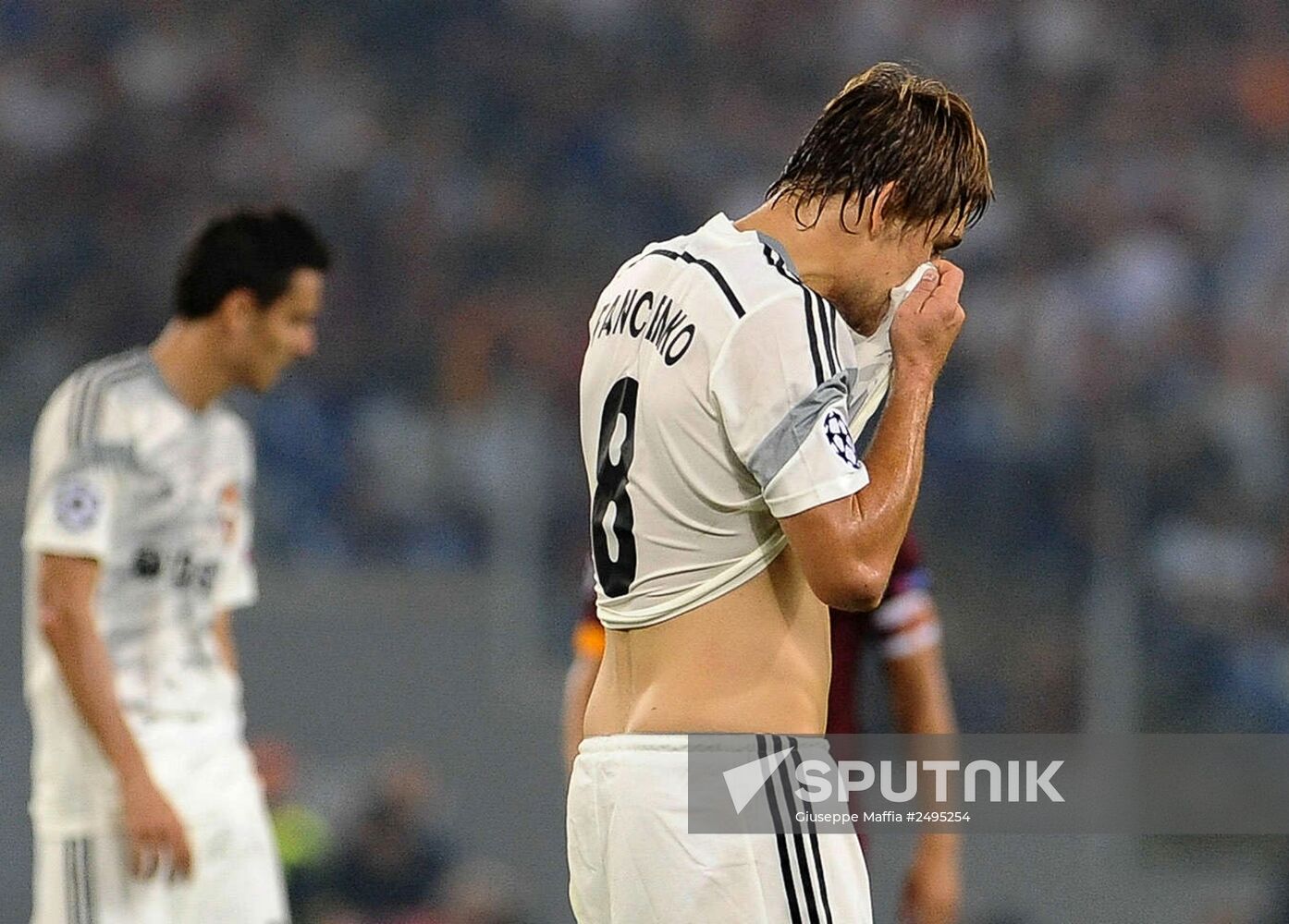 Football. UEFA Champions League. Roma vs. CSKA