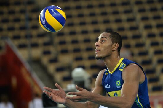 Volleyball. World Championship. Men. Brazil vs. Russia