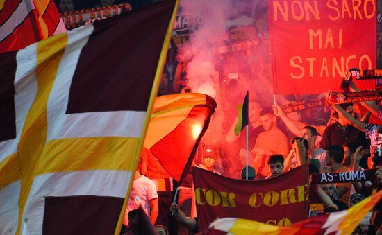 Football. UEFA Champions League. Roma vs. CSKA