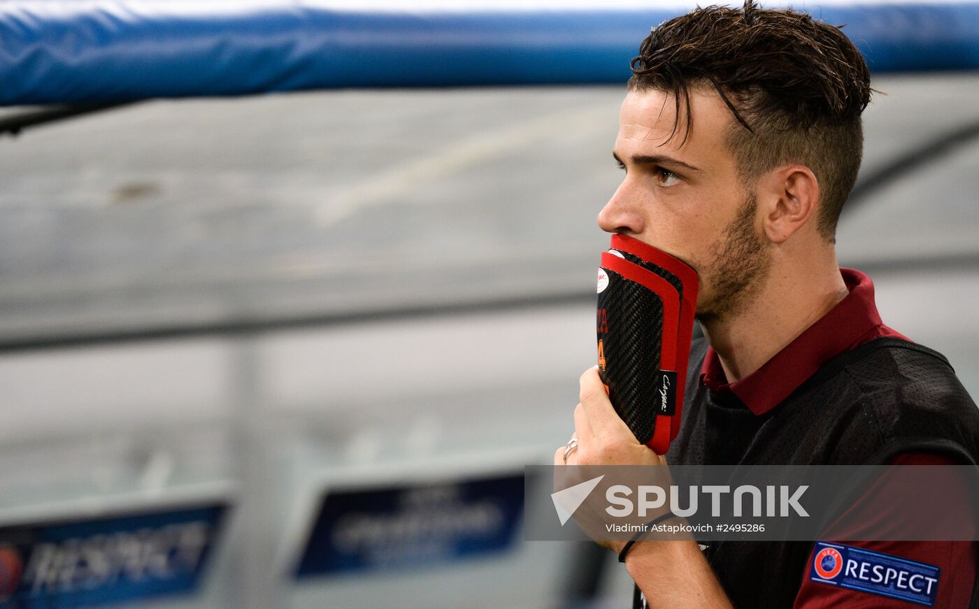 Football. UEFA Champions League. Roma vs. CSKA