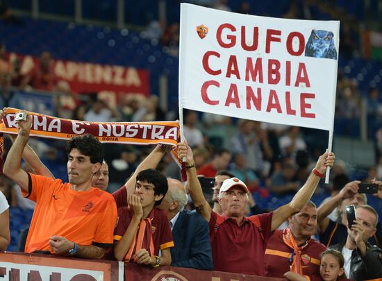 Football. UEFA Champions League. Roma vs. CSKA