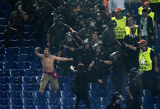 Football. UEFA Champions League. Roma vs. CSKA