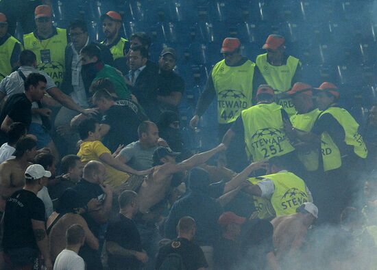 Football. UEFA Champions League. Roma vs. CSKA