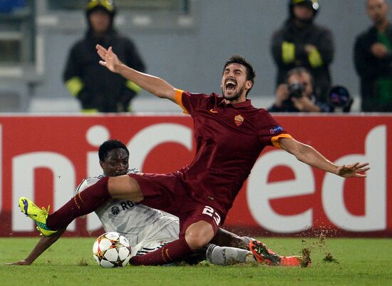 Football. UEFA Champions League. Roma vs. CSKA