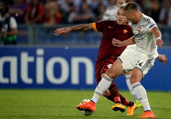 Football. UEFA Champions League. Roma vs. CSKA