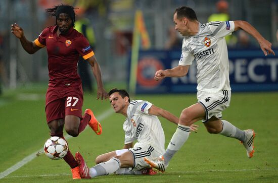 Football. UEFA Champions League. Roma vs. CSKA