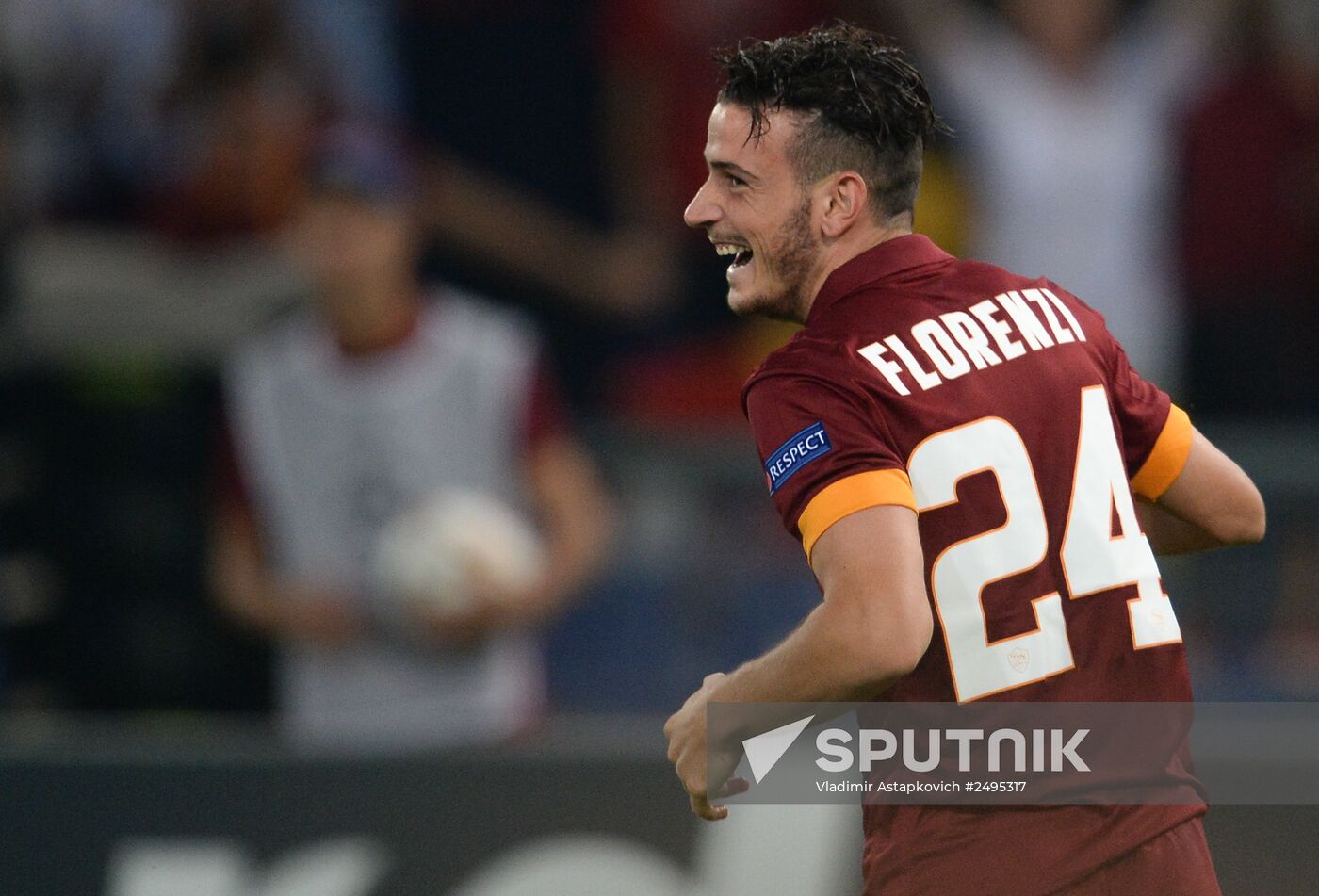 Football. UEFA Champions League. Roma vs. CSKA