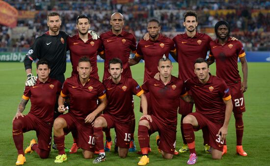 Football. UEFA Champions League. Roma vs. CSKA