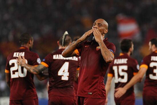 Football. UEFA Champions League. Roma vs. CSKA