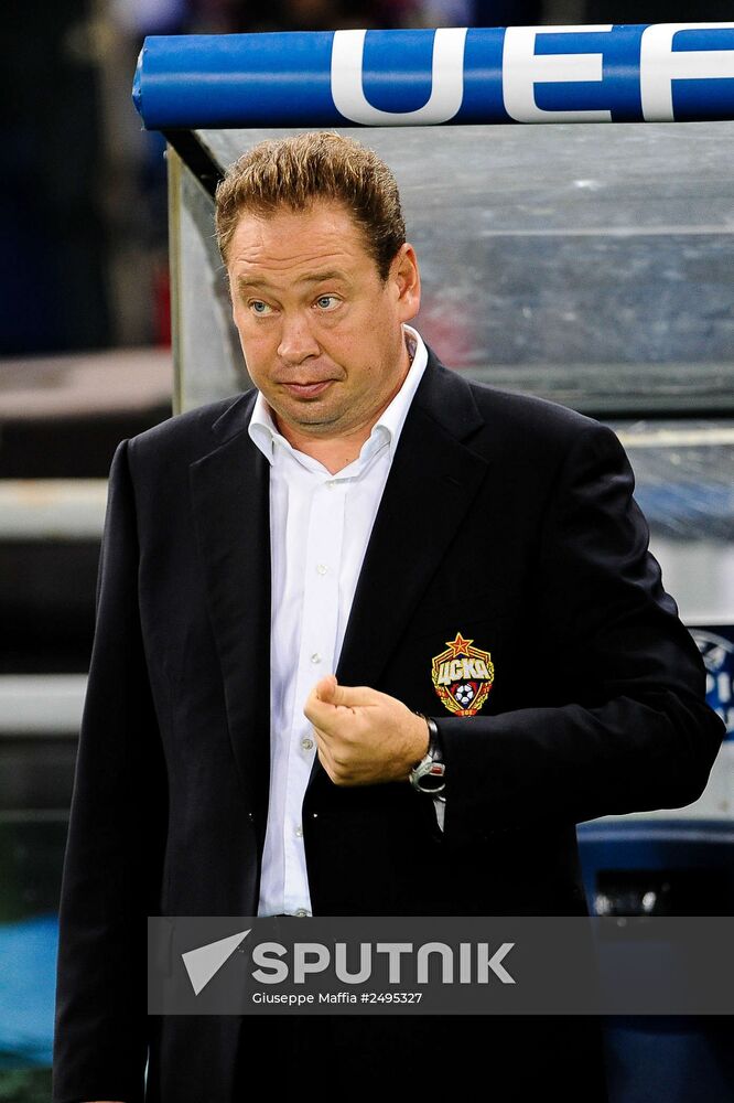 Football. UEFA Champions League. Roma vs. CSKA