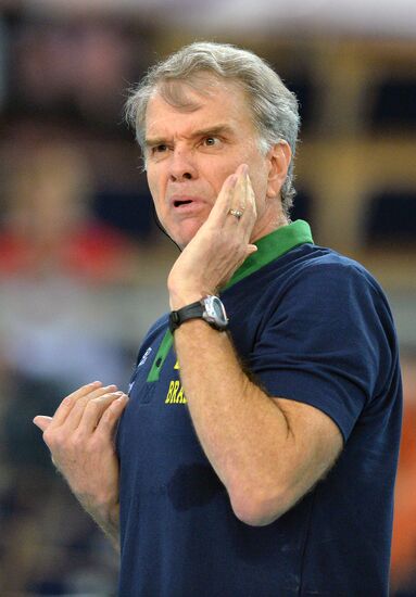 2014 FIVB Volleyball Men's World Championship. Brazil vs. Russia