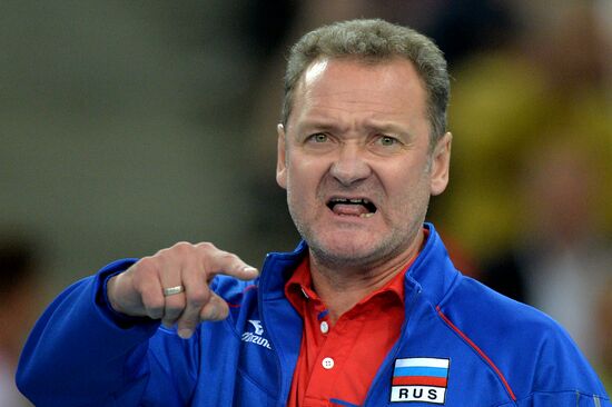 2014 FIVB Volleyball Men's World Championship. Brazil vs. Russia