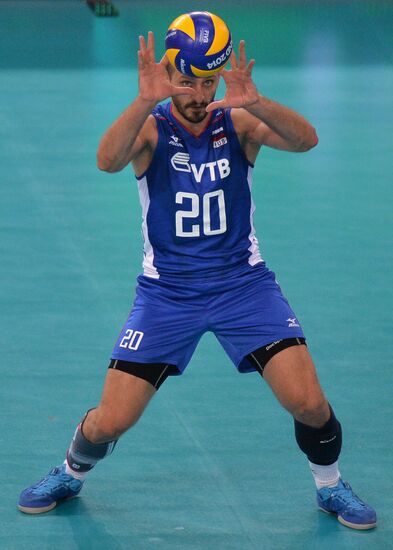 Volleyball. World Championship. Men. Brazil vs. Russia