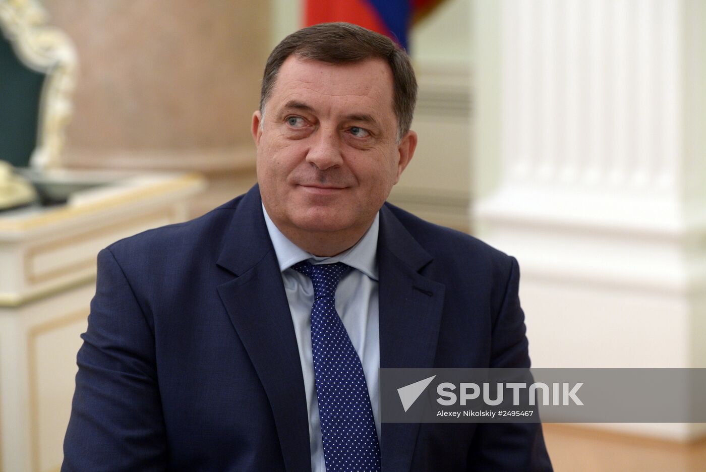 Vladimir Putin meets with Milorad Dodik