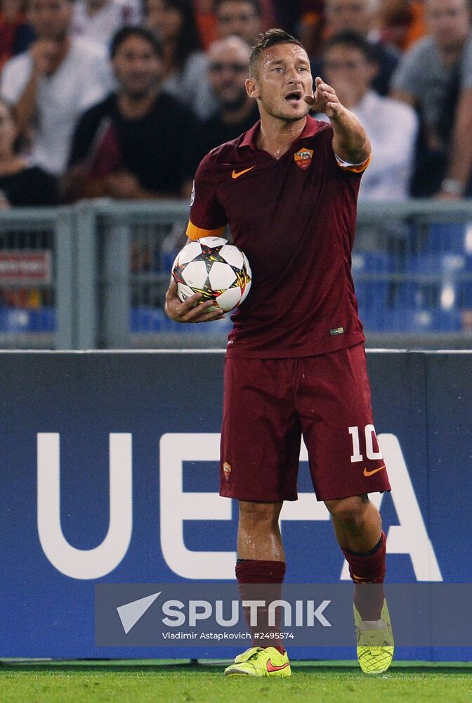 Football. UEFA Champions League. Roma vs. CSKA