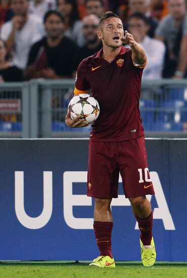 Football. UEFA Champions League. Roma vs. CSKA