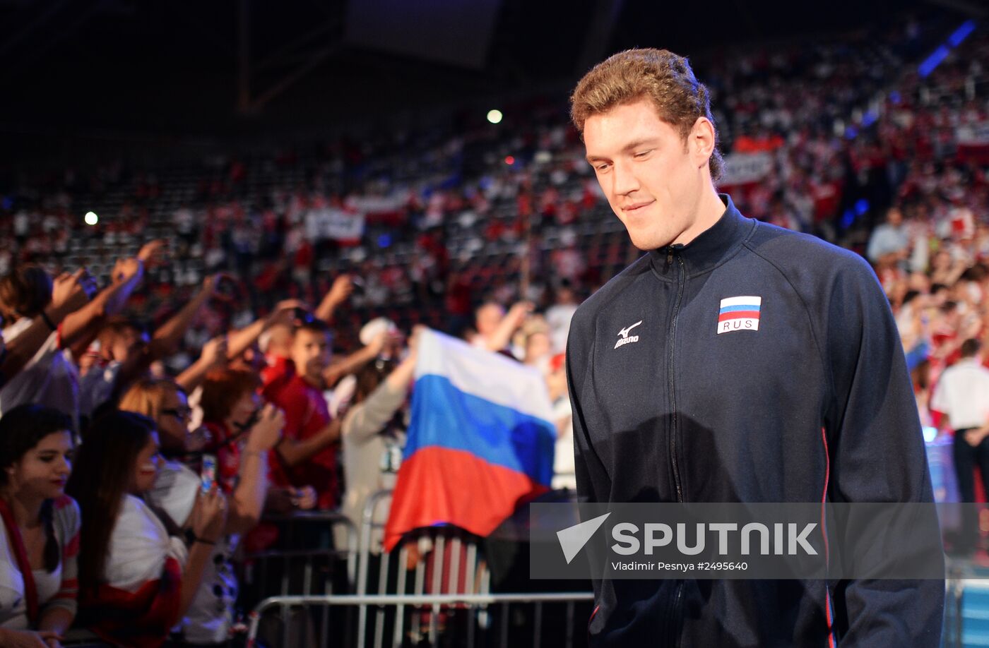 2014 FIVB Volleyball Men's World Championship. Poland vs. Russia