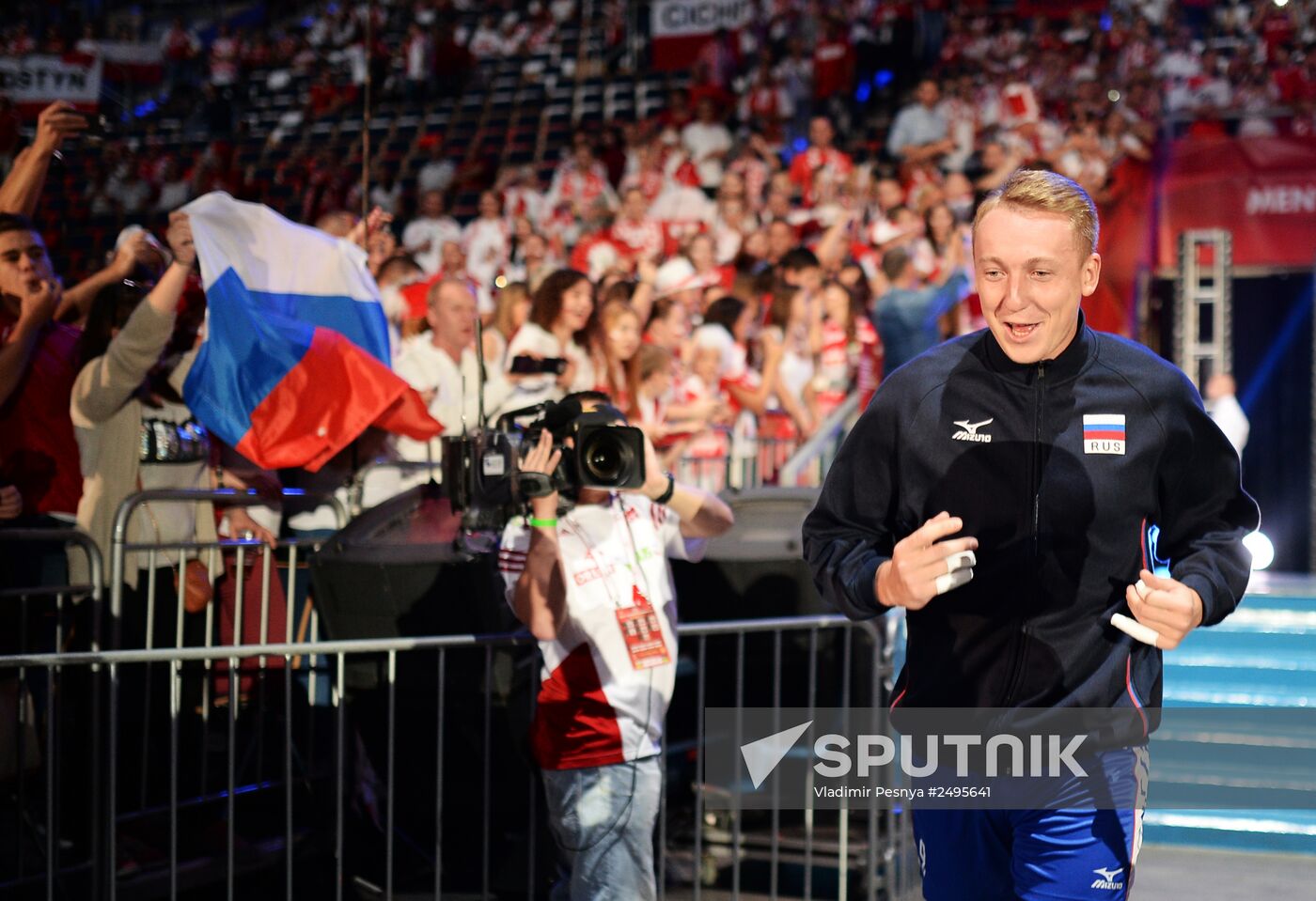 2014 FIVB Volleyball Men's World Championship. Poland vs. Russia