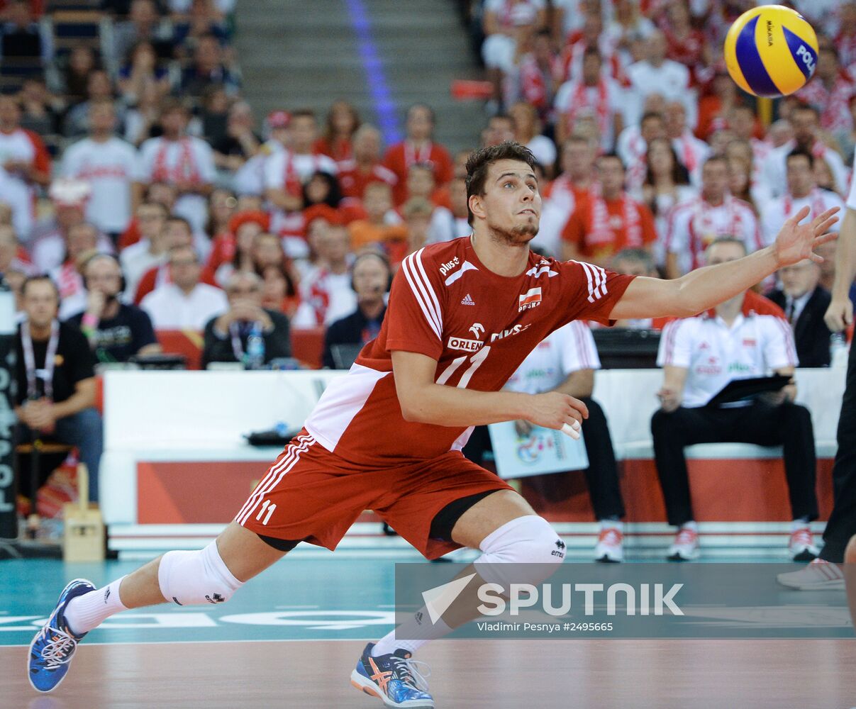2014 FIVB Volleyball Men's World Championship. Poland vs. Russia