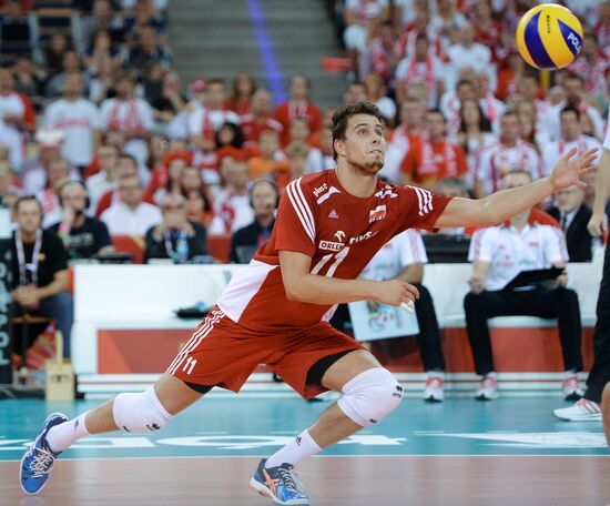 2014 FIVB Volleyball Men's World Championship. Poland vs. Russia