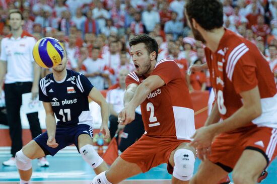2014 FIVB Volleyball Men's World Championship. Poland vs. Russia