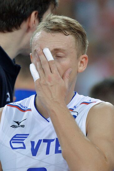 2014 FIVB Volleyball Men's World Championship. Poland vs. Russia