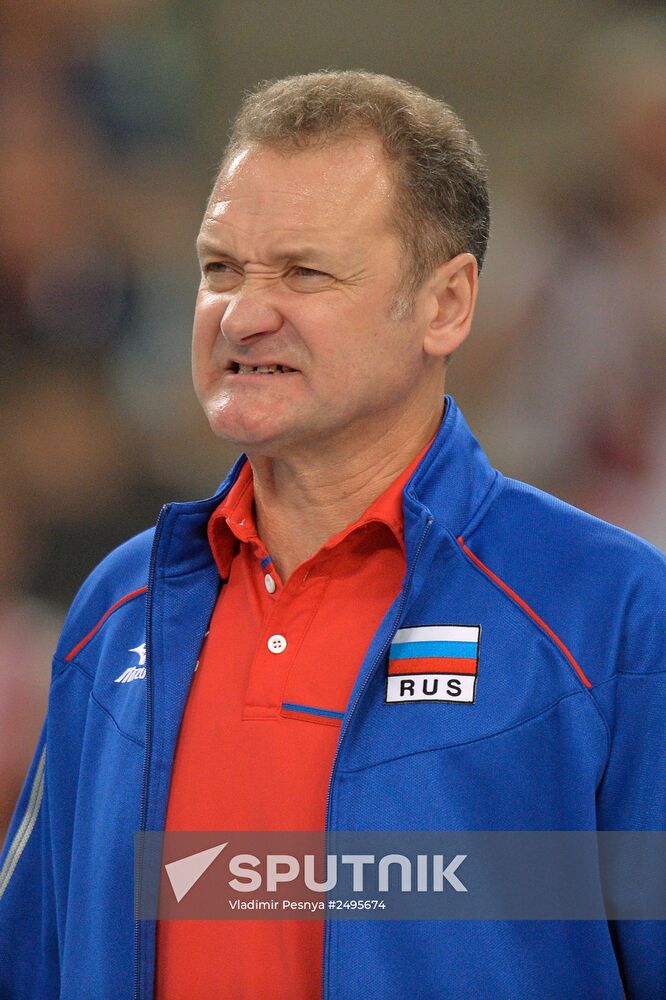 2014 FIVB Volleyball Men's World Championship. Poland vs. Russia