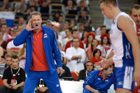 2014 FIVB Volleyball Men's World Championship. Poland vs. Russia