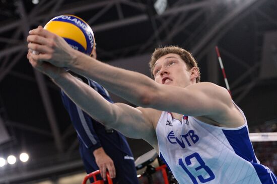 2014 FIVB Volleyball Men's World Championship. Poland vs. Russia