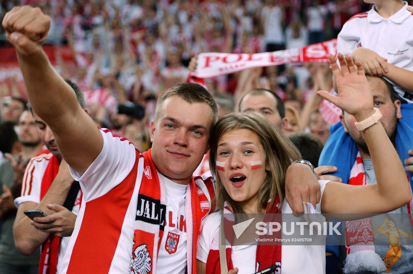 2014 FIVB Volleyball Men's World Championship. Poland vs. Russia