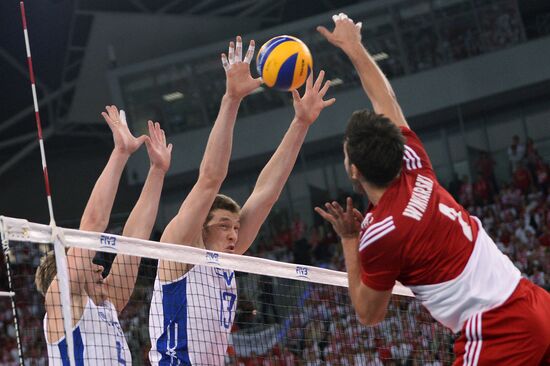 2014 FIVB Volleyball Men's World Championship. Poland vs. Russia