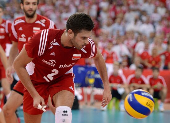 2014 FIVB Volleyball Men's World Championship. Poland vs. Russia