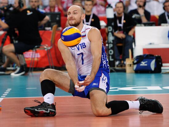2014 FIVB Volleyball Men's World Championship. Poland vs. Russia
