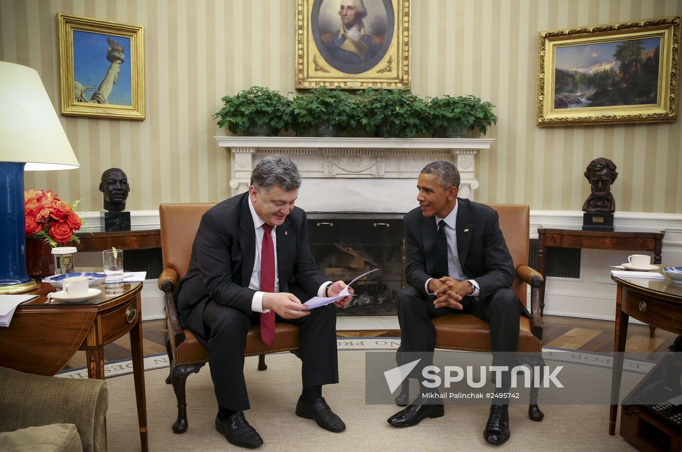 Poroshenko's visit to the USA