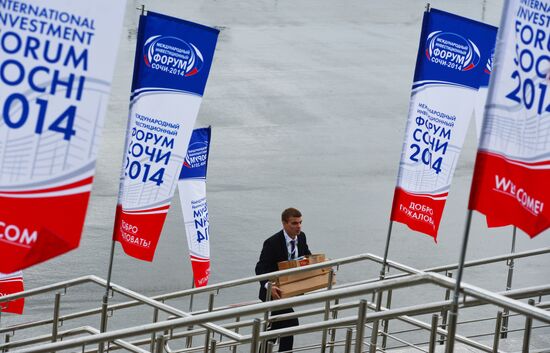 Preparations for International Investment Forum Sochi-2014