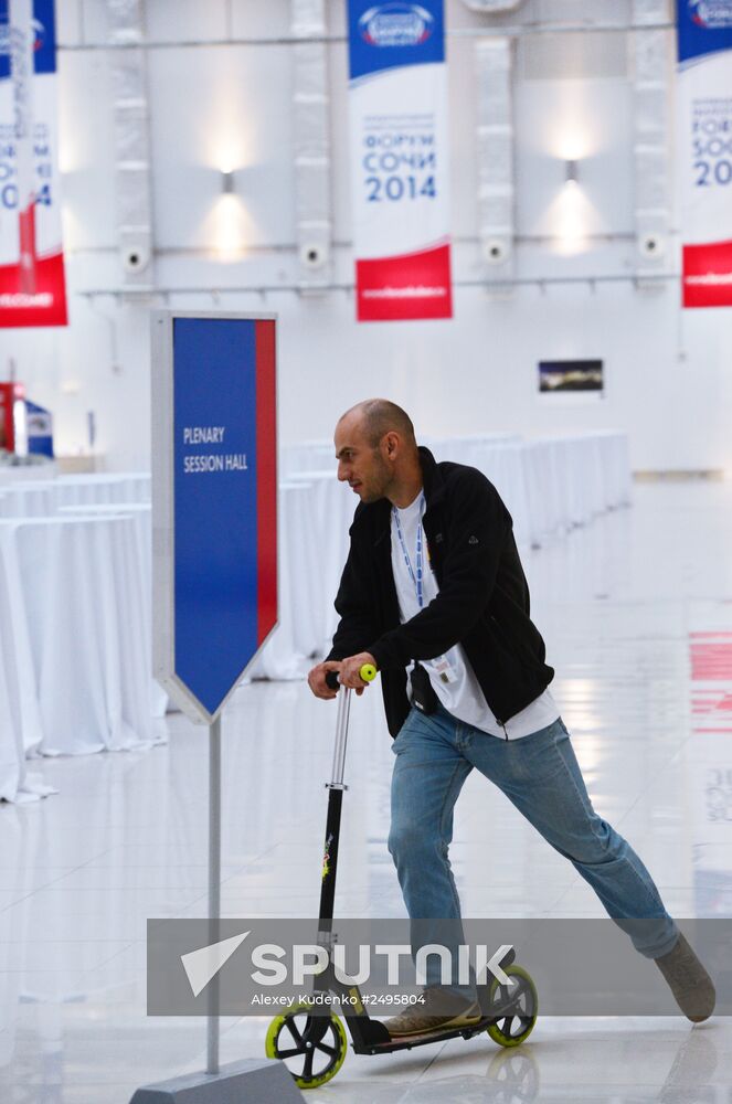Preparations for International Investment Forum Sochi-2014