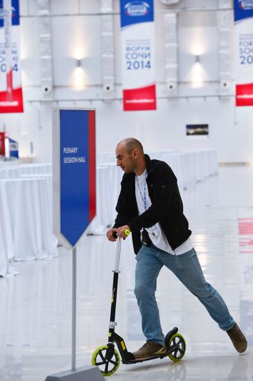 Preparations for International Investment Forum Sochi-2014