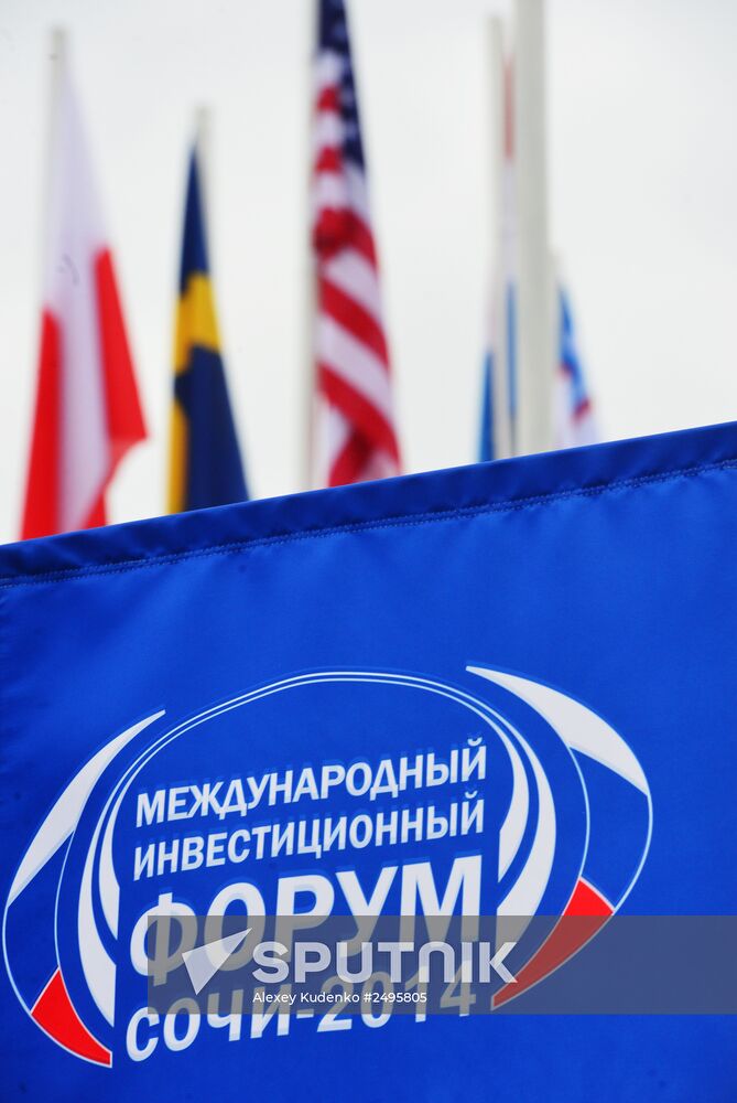 Preparations for International Investment Forum Sochi-2014