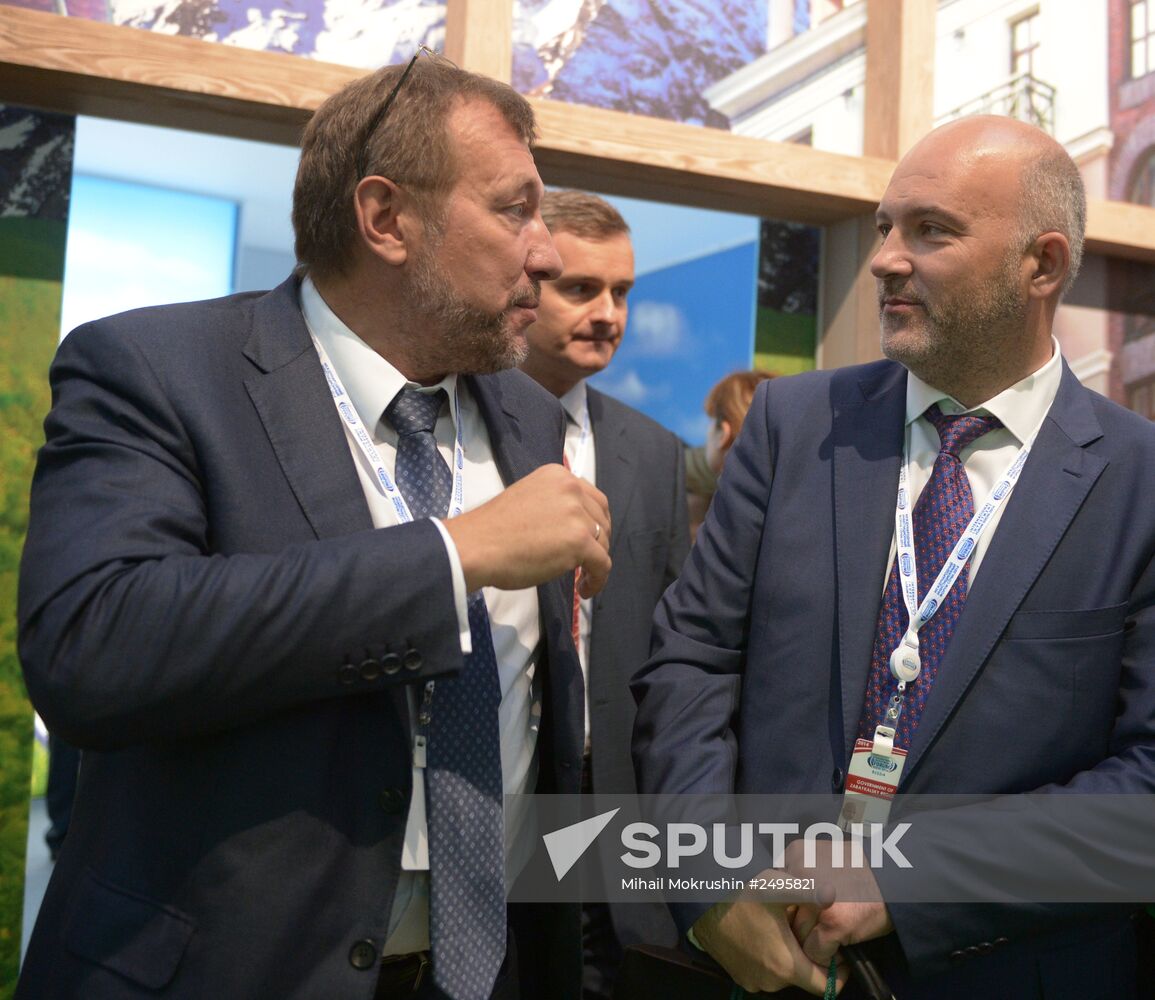 Sberbank business lunch as part of International Investment Forum Sochi-2014