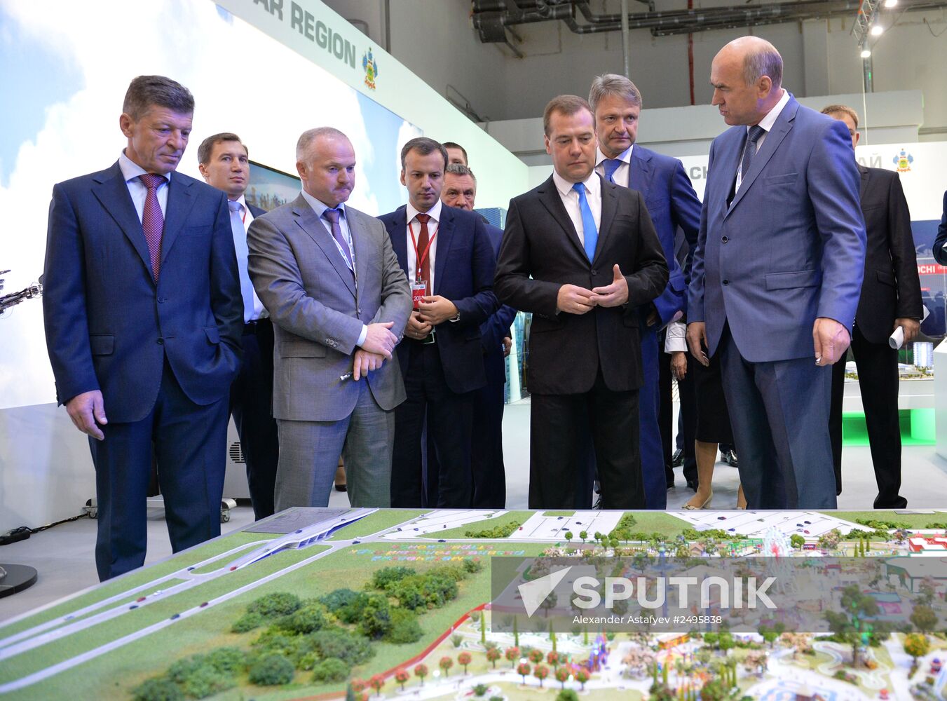 D.Medvedev's working trip to Sochi