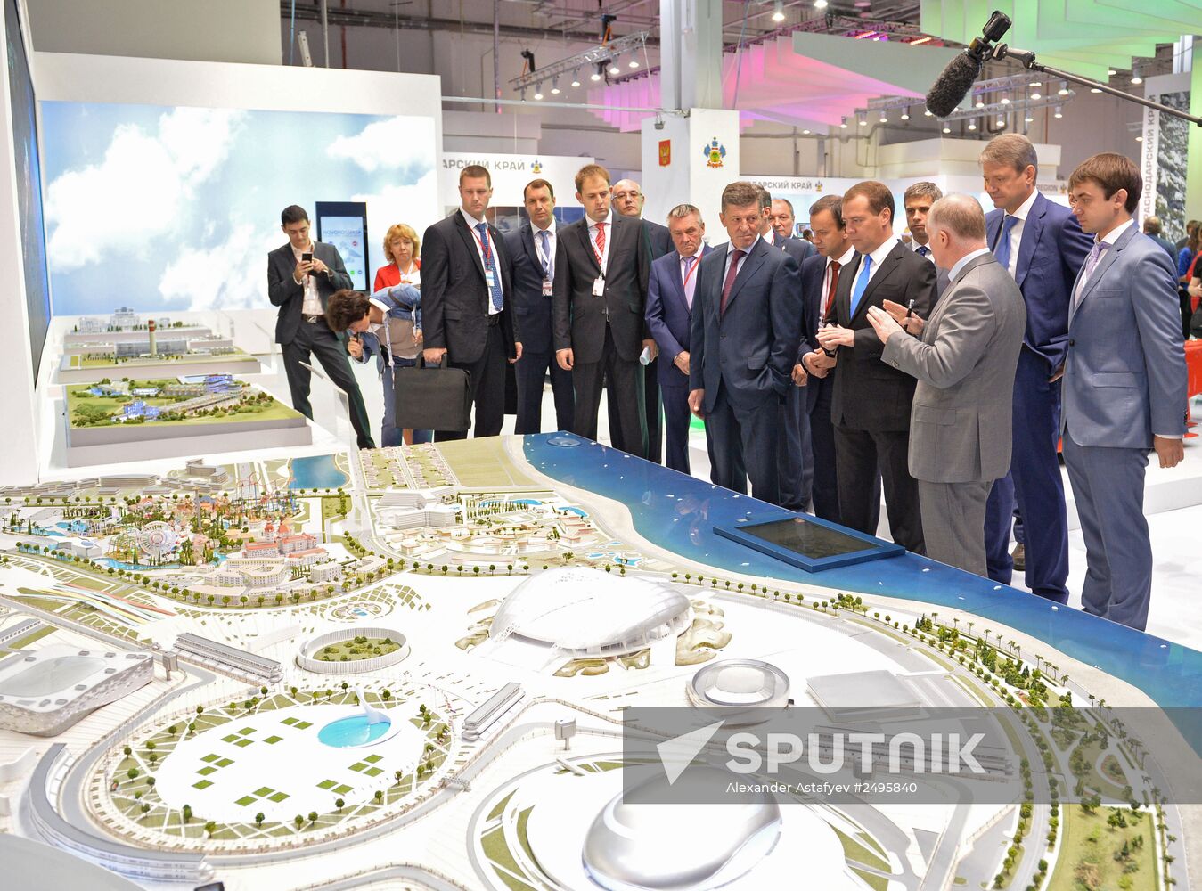 D.Medvedev's working trip to Sochi