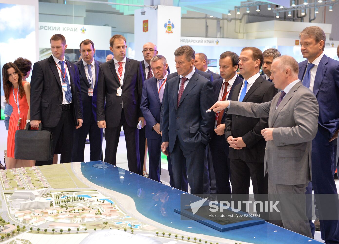 D.Medvedev's working trip to Sochi
