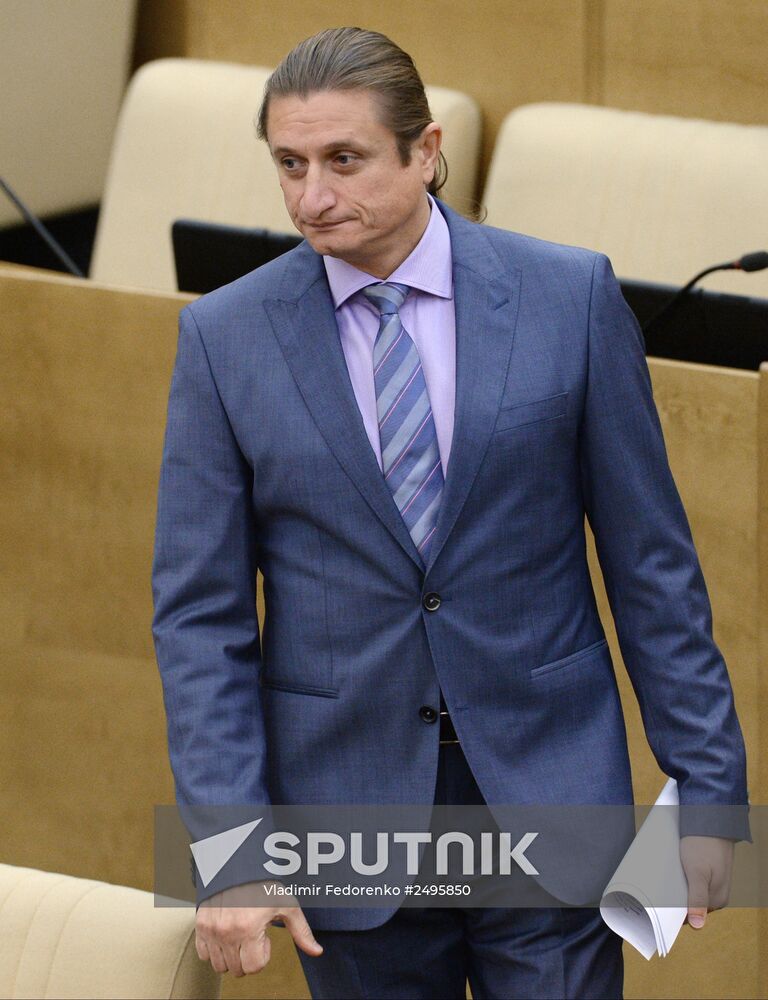 State Duma plenary meeting