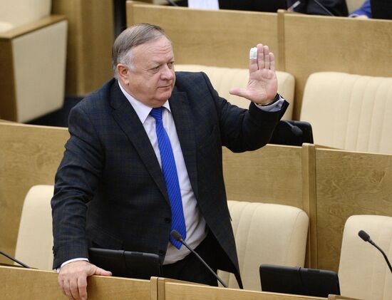 State Duma plenary meeting