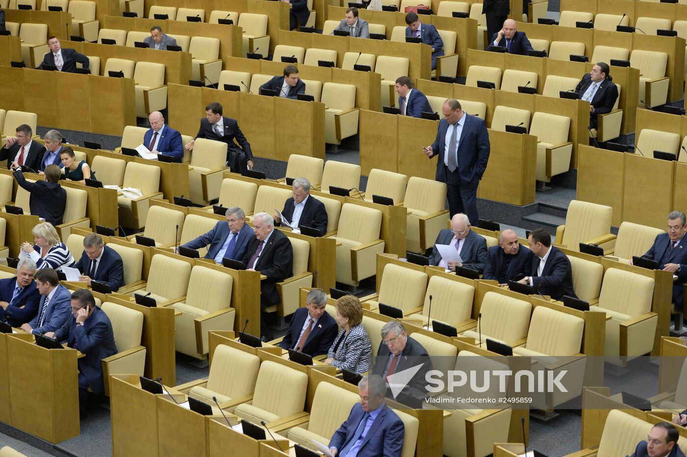 State Duma plenary meeting